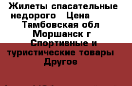 Жилеты спасательные недорого › Цена ­ 500 - Тамбовская обл., Моршанск г. Спортивные и туристические товары » Другое   